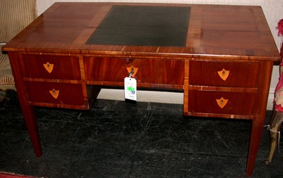 Lot 431 - Continental Neoclassical Mahogany and Kingwood...