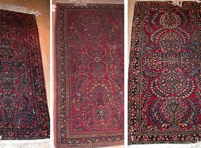 Lot 749 - Sarouk Rug North Persia, circa 1925 The brick...