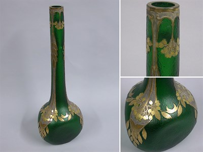 Lot 397 - Richard Cameo Glass Vase Of ovoid form,...
