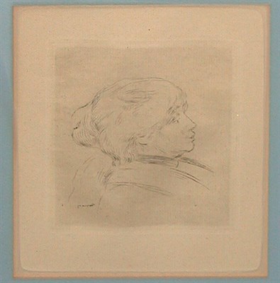 Lot 119 - Pierre-Auguste Renoir BERTHE MORISOT (DELTEIL,...