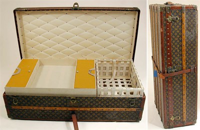 Lot 999 - Louis Vuitton Trunk French, 1930s Monogram...