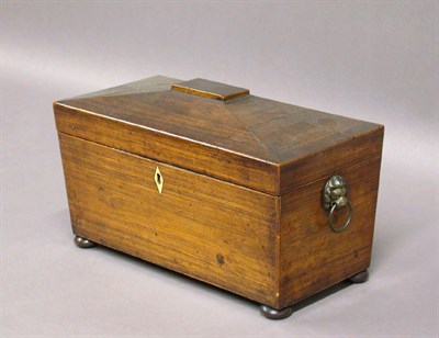 Lot 342 - Regency Rosewood Tea Caddy Early 19th century...