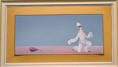 Lot 26 - Carlo Canevari Italian, b.1922 PAGLIACCI WITH...