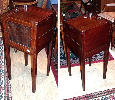 Lot 569 - Georgian Mahogany Pot Cupboard
