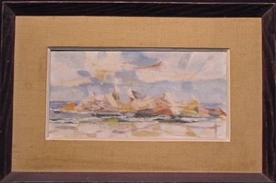 Lot 27 - Hazard Durfee American, b.1915 SAKONNET ROCKS,...