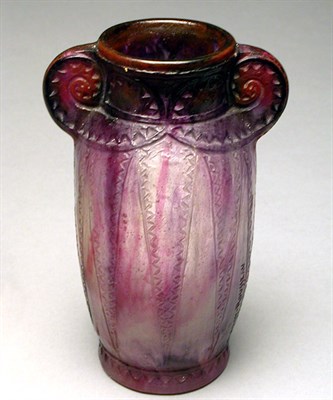Lot 262 - Gabriel Argy-Rousseau Cameo Glass Vase In...