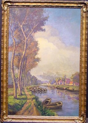 Lot 31 - Albert Dakin Gihon American, b.1866 ALONG A...