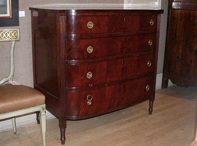 Lot 351 - Regency Style Mahogany Chest of Drawers
