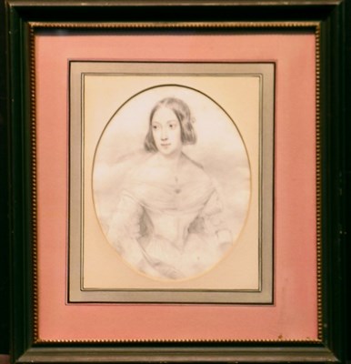 Lot 14 - Continental School 19th Century PORTRAIT OF...