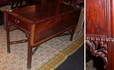 Lot 165 - George III Style Mahogany Drop-Leaf Table