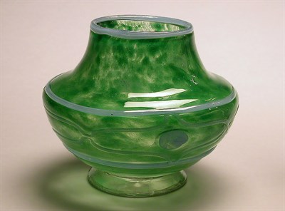 Lot 402 - Daum Nancy Cameo Glass Vase Of squat baluster...