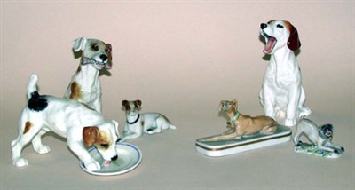 Lot 1 - Miscellaneous Group of Porcelain Dogs...