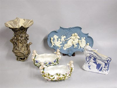 Lot 358 - Group of Five German Porcelain Articles