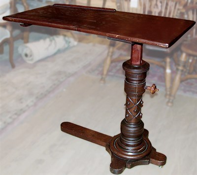 Lot 315 - Victorian Style Mahogany Invalid's Table