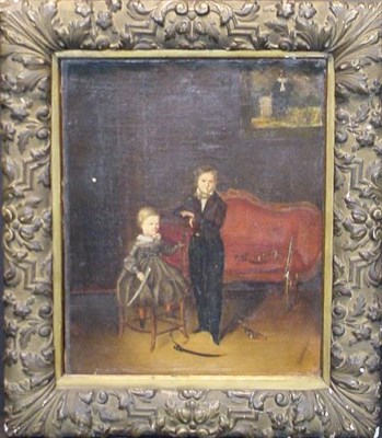 Lot 97 - I.G. Weber German, 19th century TWO CHILDREN...