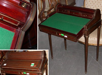 Lot 614 - Louis XVI Style Bronze Mounted Mahogany Lady's...