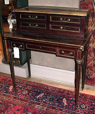 Lot 298 - Napoleon III Bronze Mounted Mahogany Bonheur...