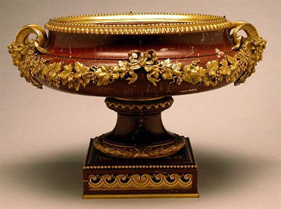 Lot 586 - Louis XVI Style Gilt-Bronze Mounted Rouge...