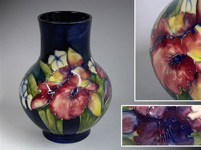 Lot 425 - Moorcroft Pottery Vase Of baluster form,...