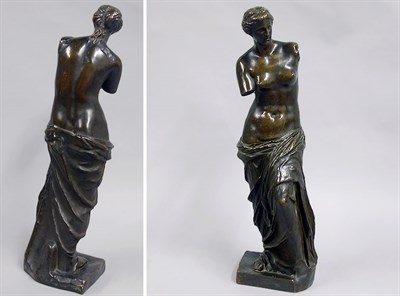 Lot 636 - Classical Style Bronze Figure of Venus Height...