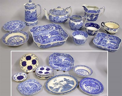Lot 239 - Miscellaneous Group of Blue and White...