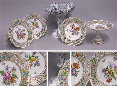 Lot 268 - Group of Five Continental Reticulated...
