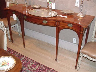 Lot 452 - George III Style Inlaid Mahogany...