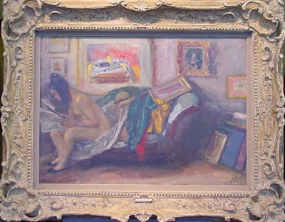 Lot 308 - Robert Philipp 1895-1981 IN THE ARTIST'S...
