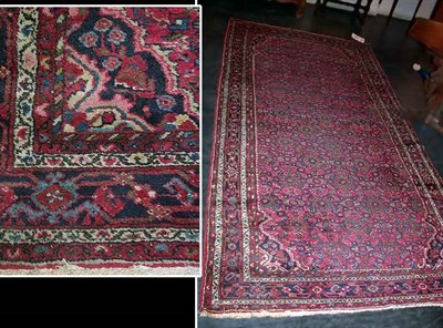 Lot 422A - Hamadan Carpet Northwest Persia, mid 20th...