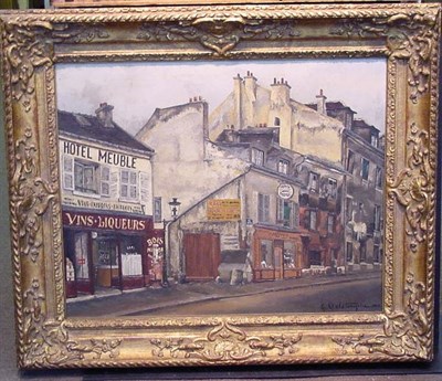 Lot 22 - Germain Delatousche French, b.1898 RUE DE LA...