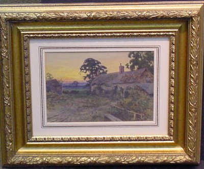 Lot 66 - Leopold Rivers British, 1852-1905 THATCHED...