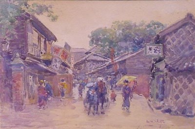 Lot 52 - Louis Charles Vogt American, 1864-1939 WET DAY...