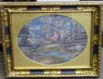 Lot 4 - Italian School 18th Century TOILET OF VENUS...