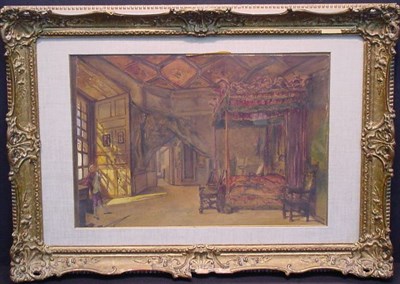Lot 11 - British School 19th Century THE BEDROOM OF...