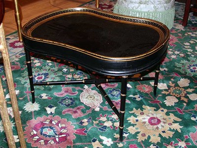 Lot 466 - Regency Style Gilt Decorated Papier Mache Tray...