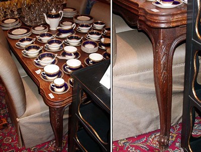Lot 313 - Louis XV Style Walnut Refectory Table