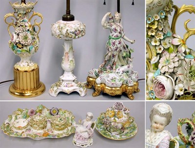 Lot 564 - Group of English and Continental Porcelain...