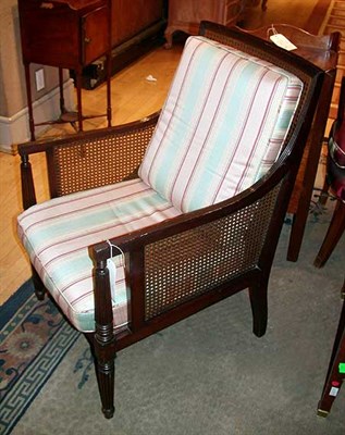 Lot 146 - Regency Style Caned Mahogany Armchair