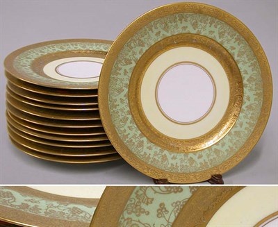 Lot 460 - Set of Twelve Hutschenreuther Porcelain...