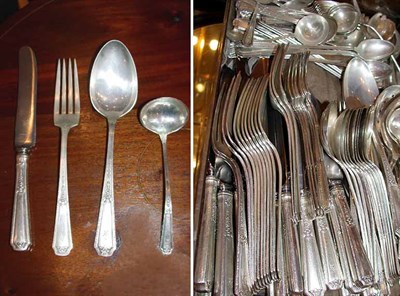 Lot 307 - American Sterling Silver Flatware Service...