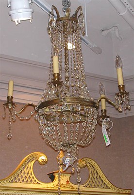 Lot 415 - Continental Neoclassical Style Gilt-Metal and...