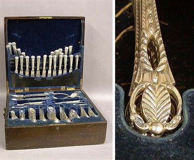 Lot 489 - Modern English Sterling Silver Flatware...