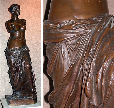 Lot 628 - Bronze Sculpture of Venus De Milo After the...