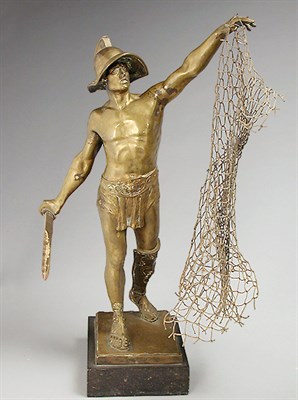 Lot 623 - Bronze Figure of a Gladiator After a Model by...