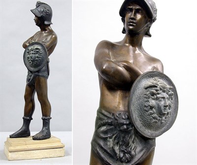 Lot 658 - Bronze Figure of a Gladiator Height 19 1/4...