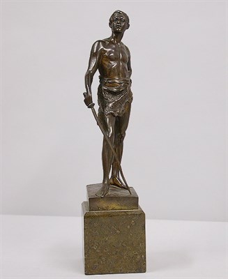 Lot 643 - Bronze Figure of a Swordsman After a model by...