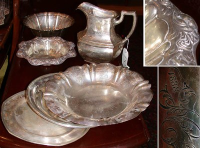 Lot 282 - Group of Five American Sterling Silver Bowls...