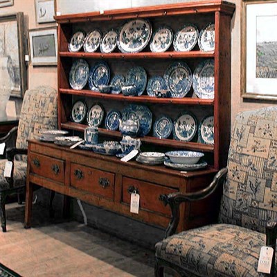 Lot 241 - Provincial Pine Welsh Dresser