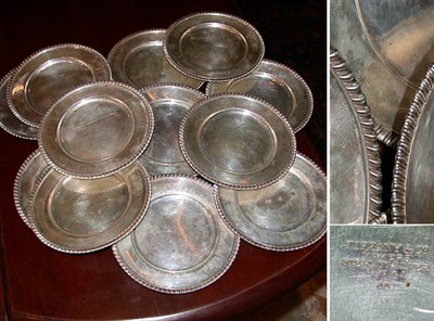 Lot 284 - Set of Twelve Tiffany & Co. Sterling Silver...