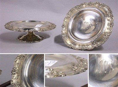 Lot 398 - Pair of E. A. Brown Sterling Silver Compotes...